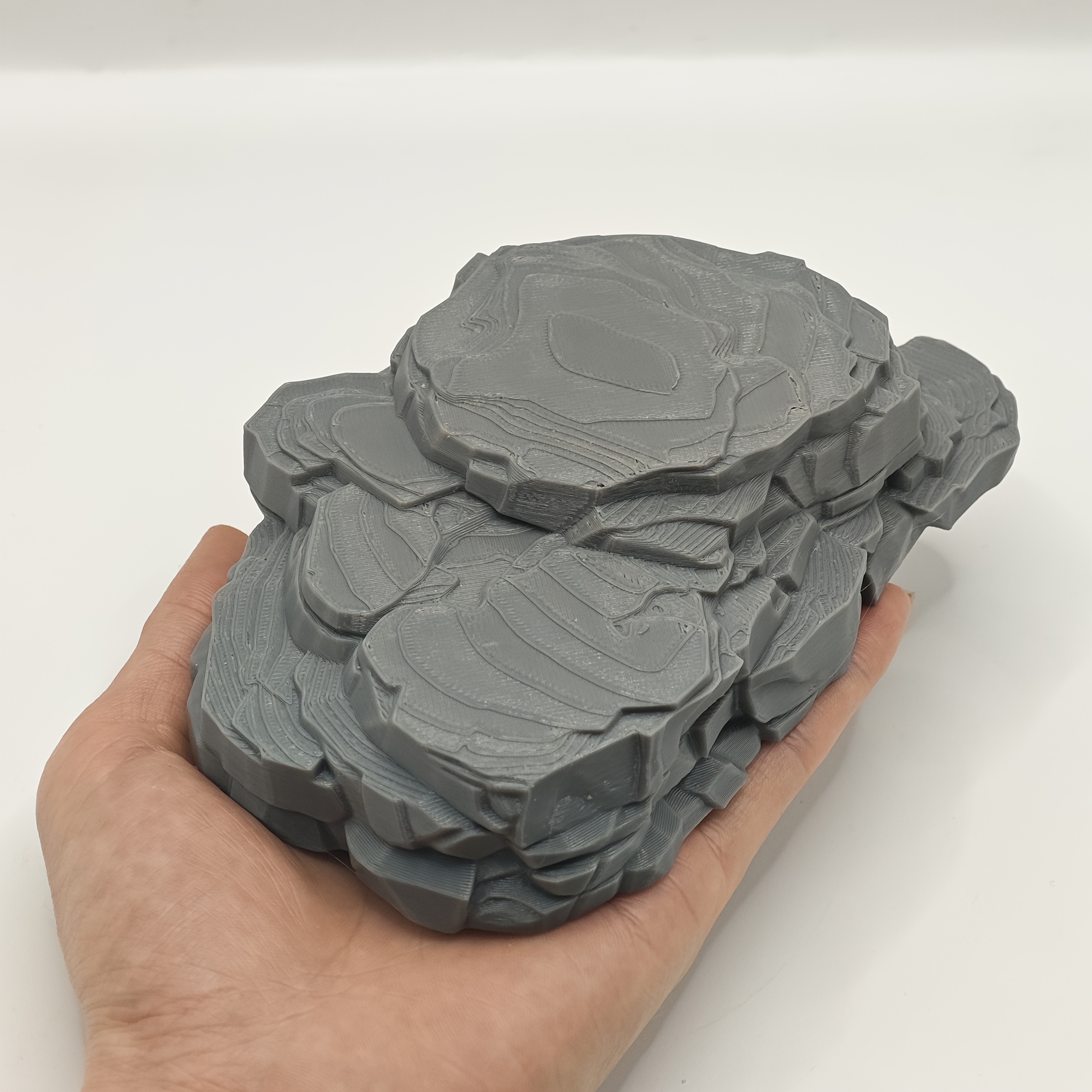 Rock Formation Platform Scene Model Kit